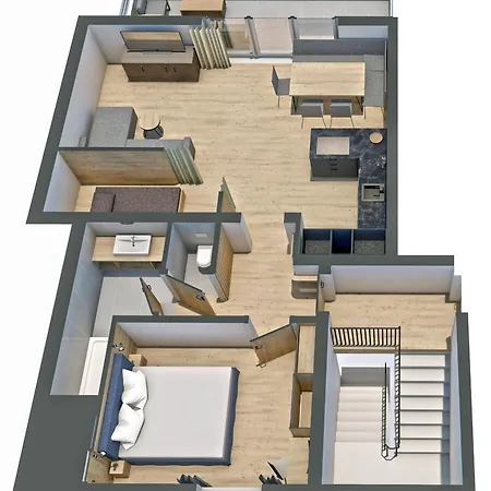 Apartman Chalet1500 Gerlitzen - In-ski Out!