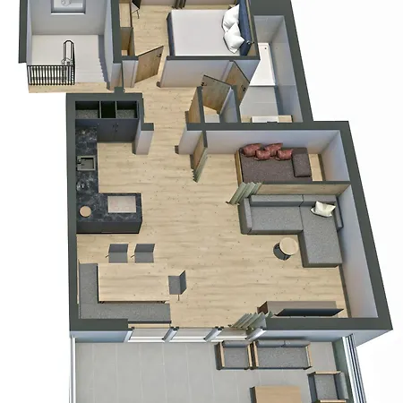 Chalet1500 Gerlitzen - In-ski Out! شقة