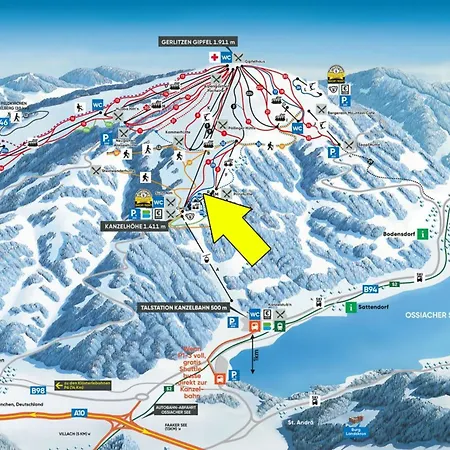 Chalet1500 Gerlitzen - Kaernten Card Inklusive! Apartament *