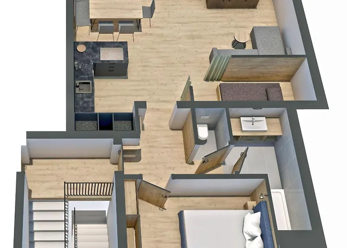 Chalet1500 Gerlitzen - In-ski Out!