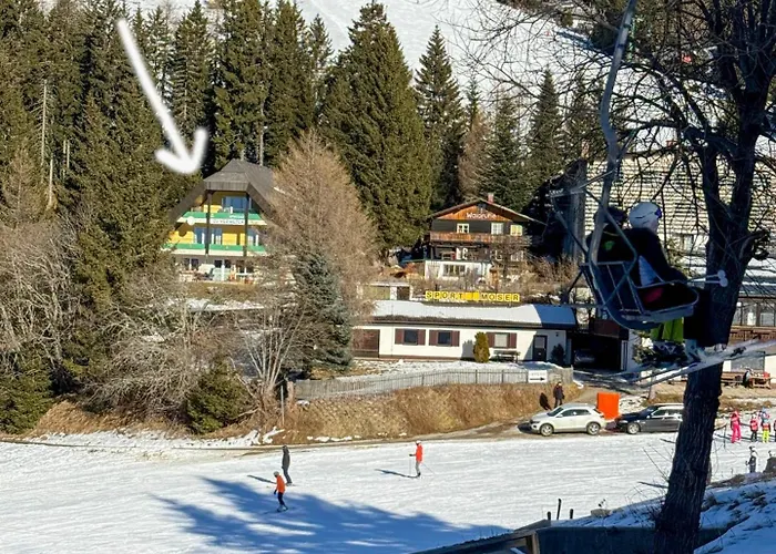 Chalet1500 Gerlitzen - In-ski Out! *